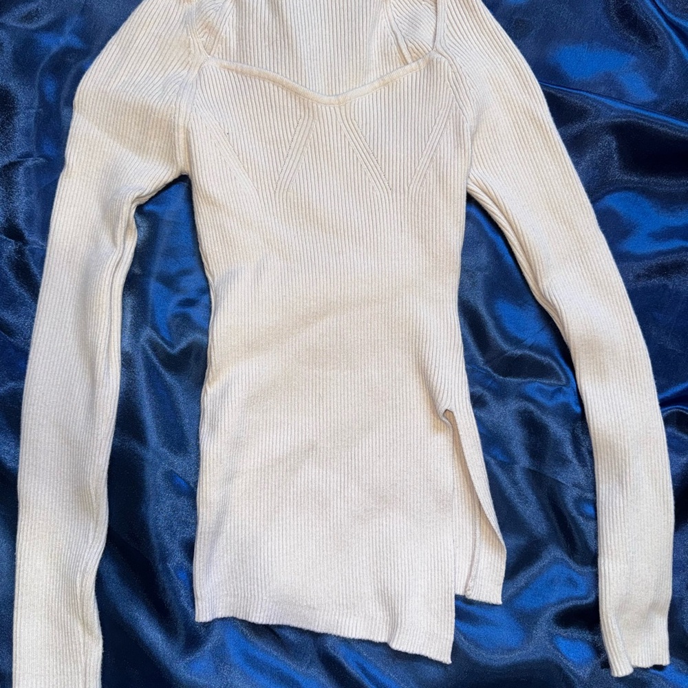 Elegant Cream Sweater